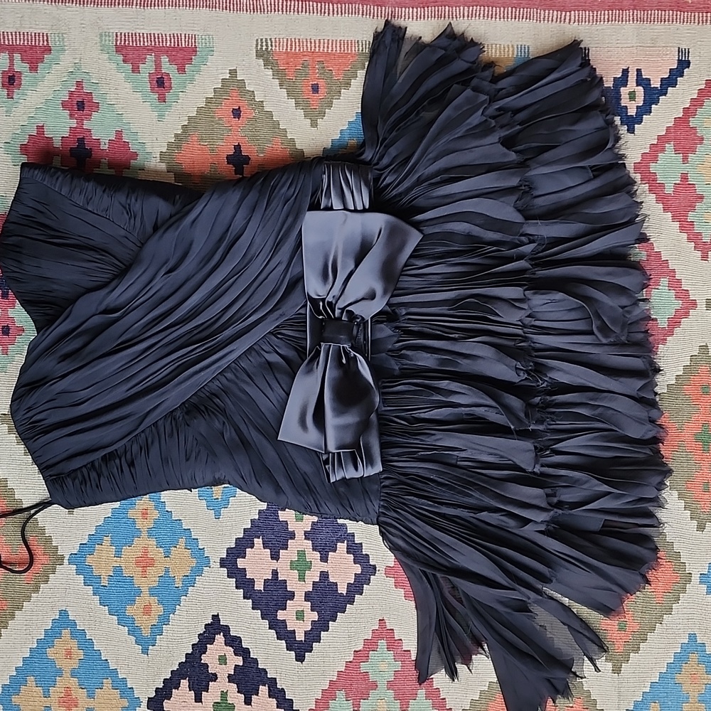 Basix II Black Dress with optional belt size 4EU